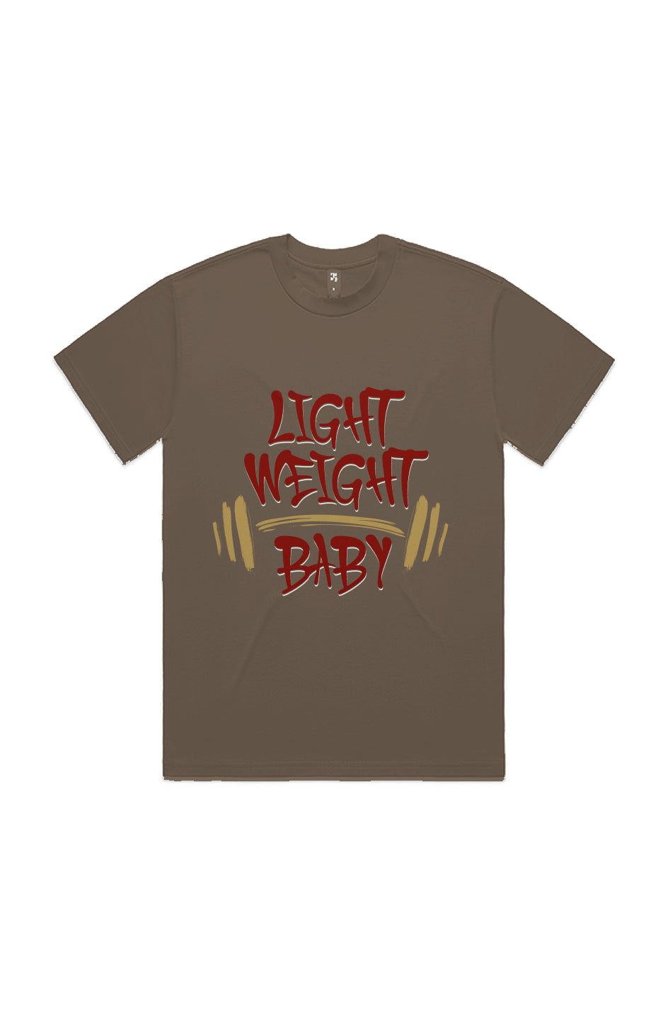 Gym Light Weight Baby Walnut HEAVY TEE