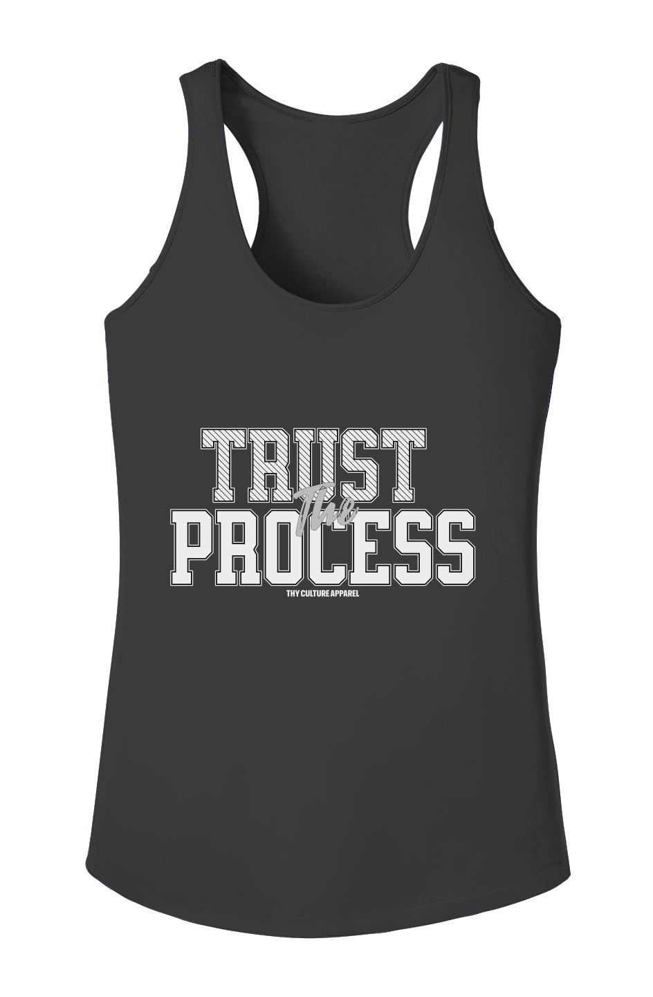 Trust The Process Racerback Tank