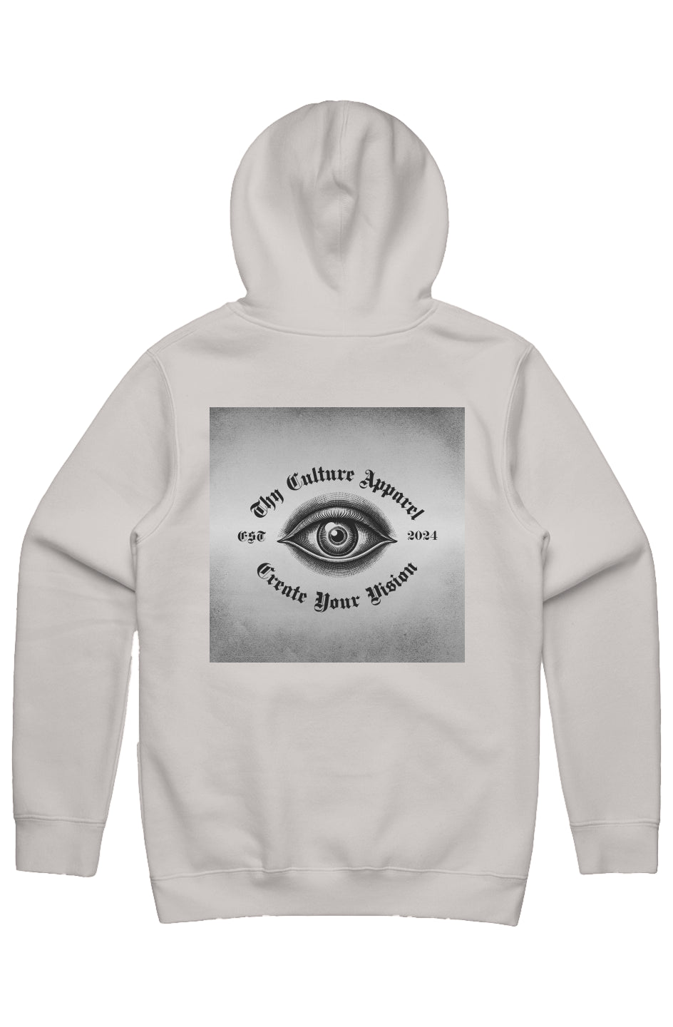 Gothic Eye Bone STENCIL HOOD