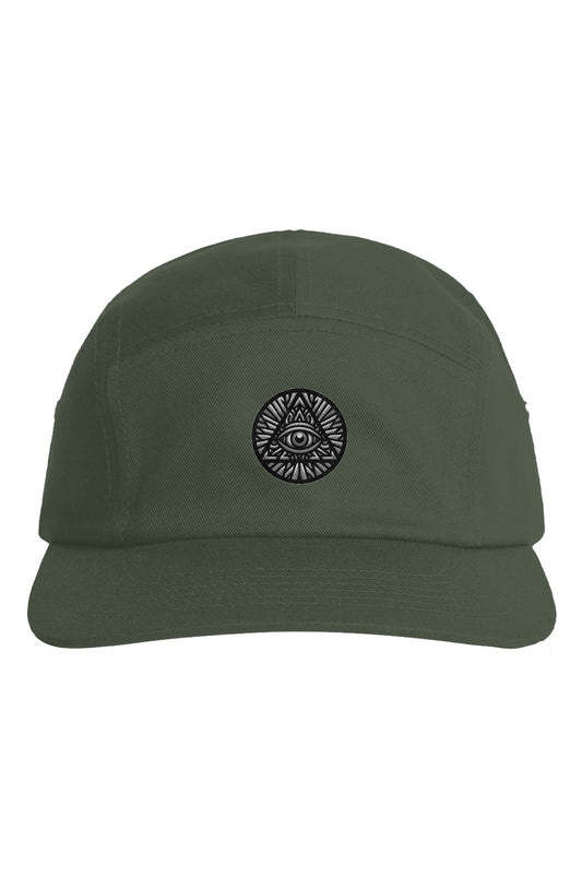 All Seeing Eye Stitch Forrest Green Finn Five Pane