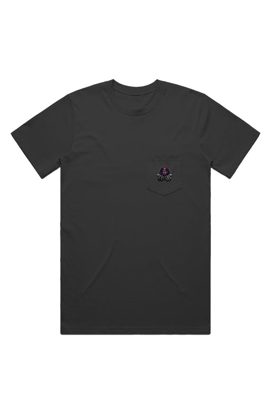 Palms Black Classic Pocket Tee