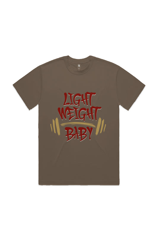 Gym Light Weight Baby Walnut HEAVY TEE