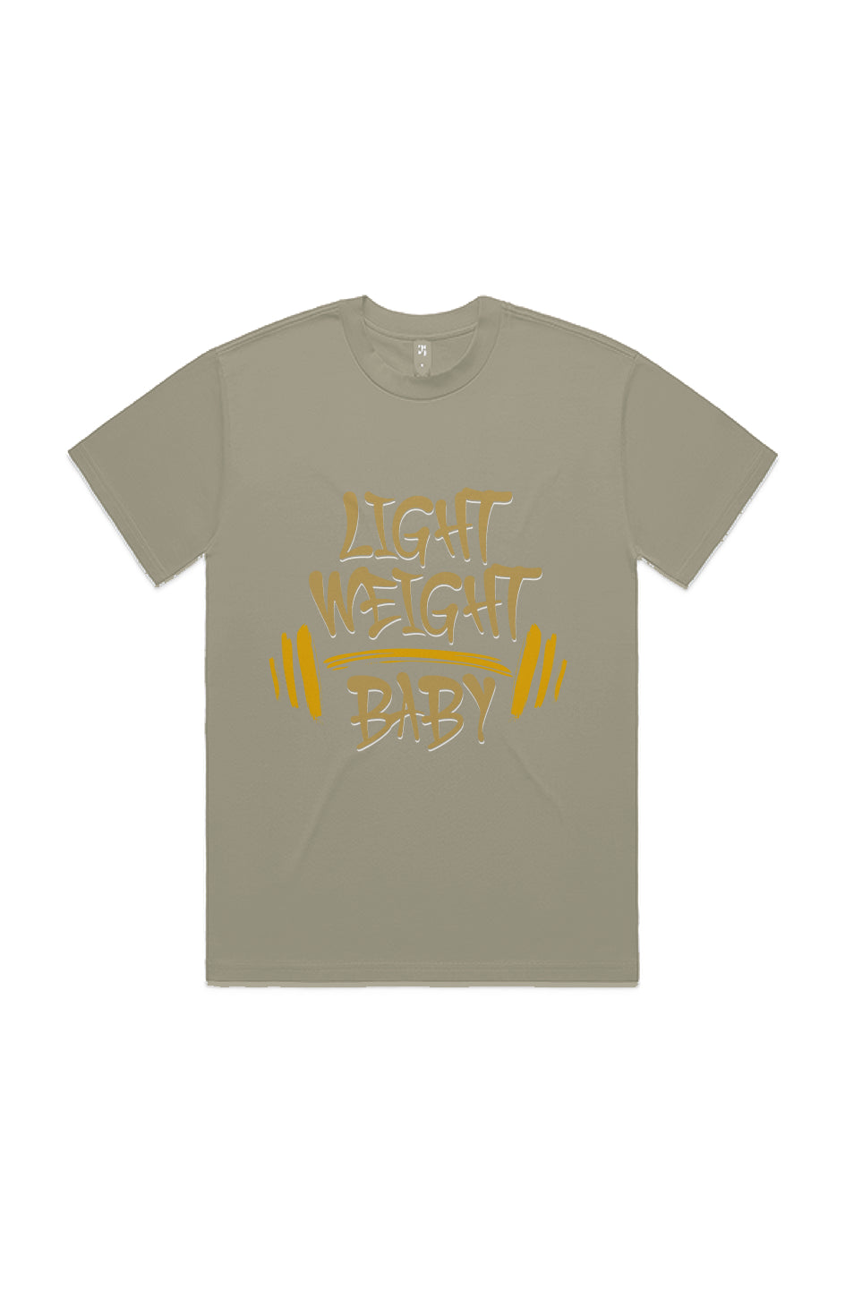 Gym Light Weight Baby Sage HEAVY TEE