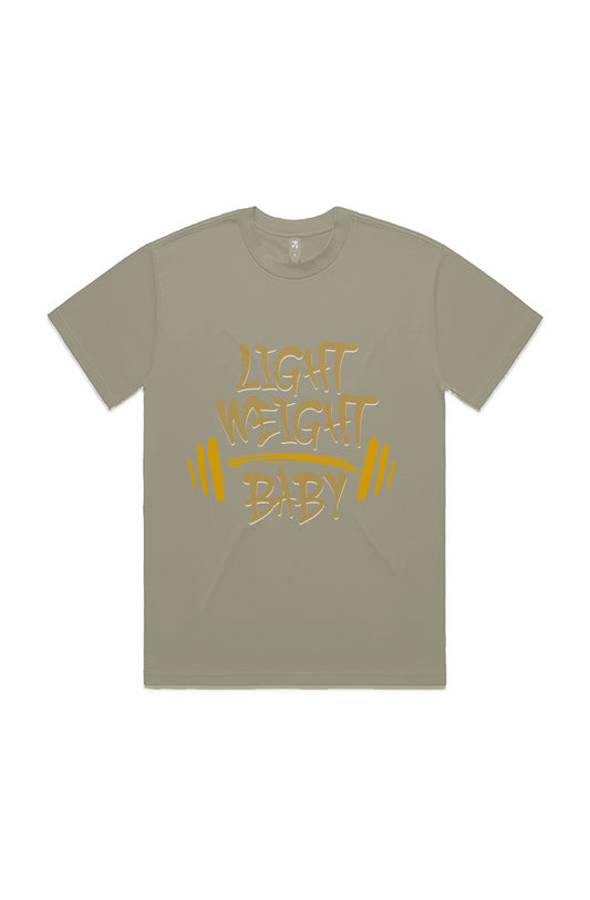 Gym Light Weight Baby Sage HEAVY TEE