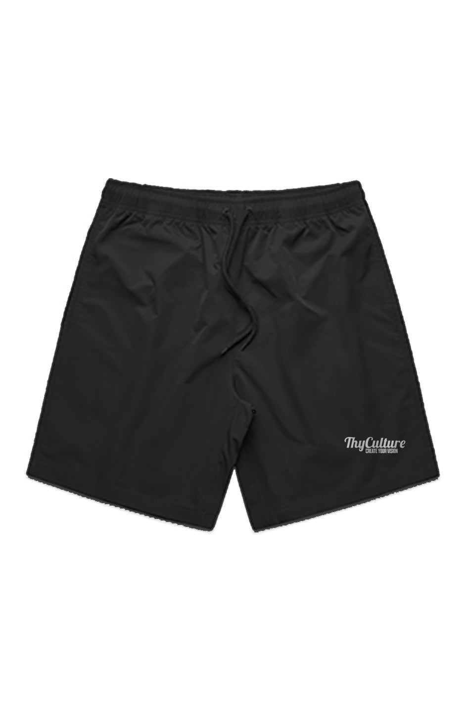 Thy Culture Black MENS TRAINING SHORTS