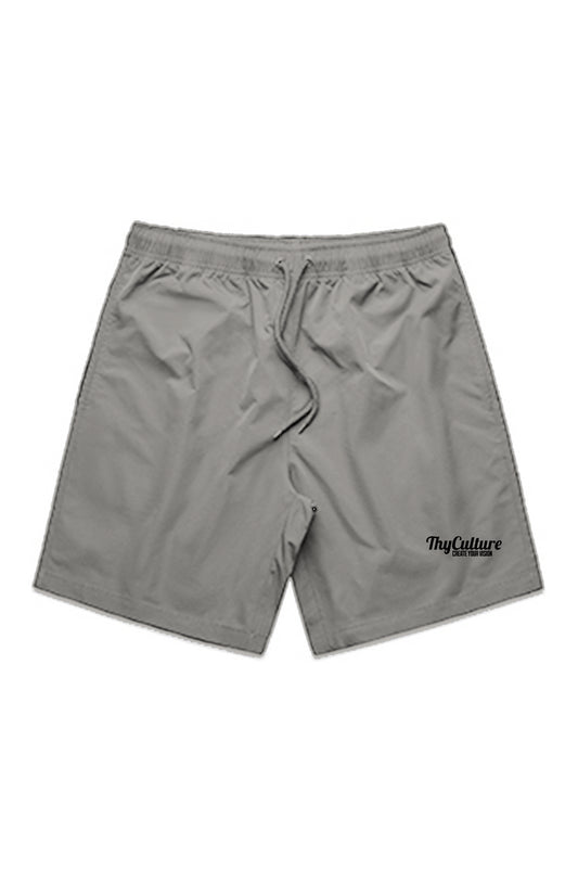 Thy Culture Grey MENS TRAINING SHORTS