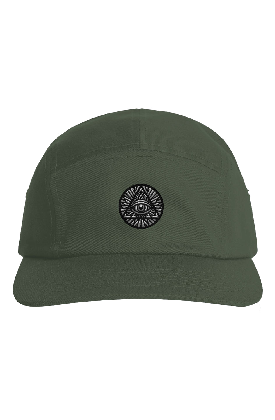 All Seeing Eye Stitched Finn Five Panel Cap