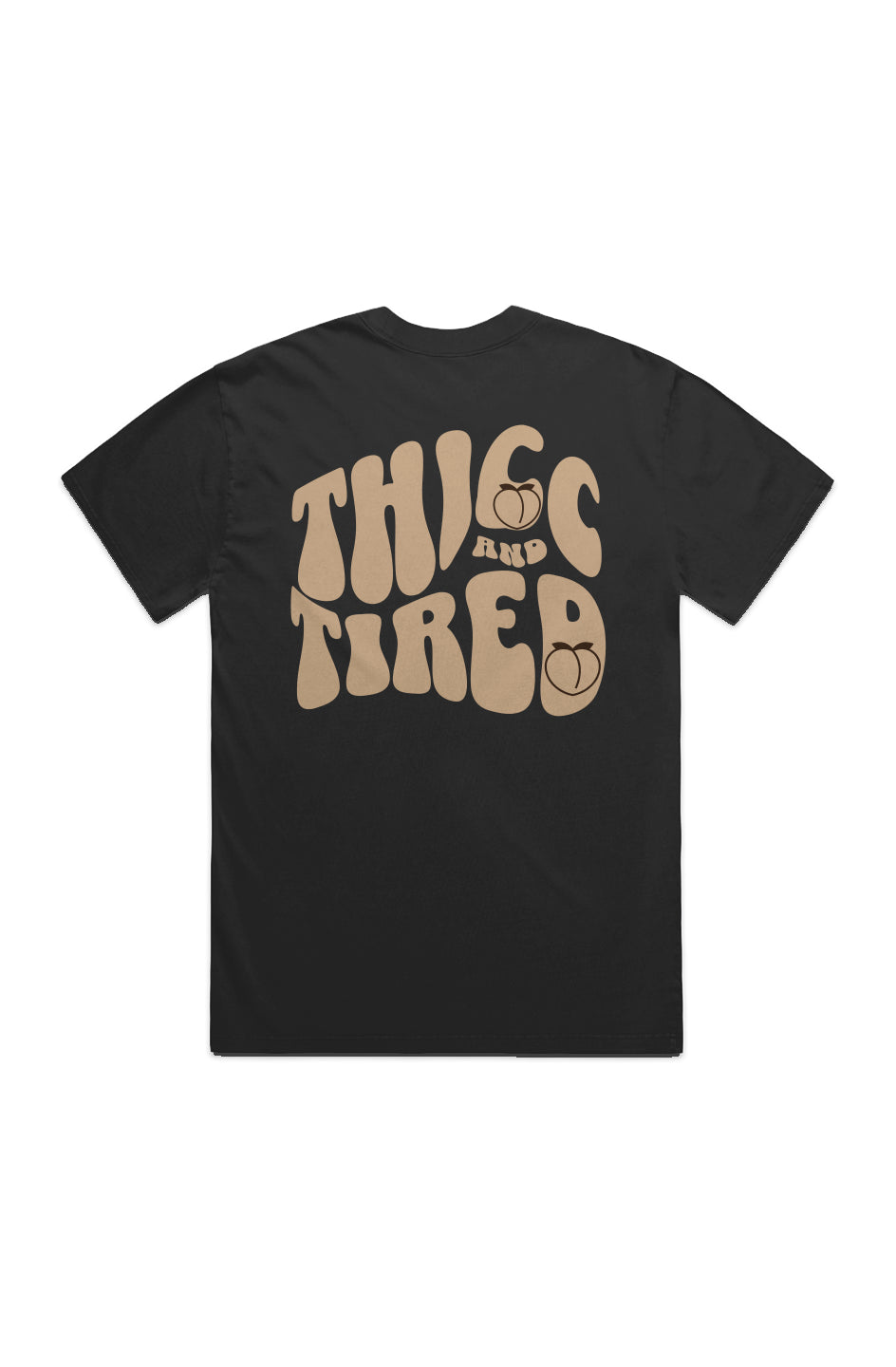 Thicc & Tired Heavy Faded Tee