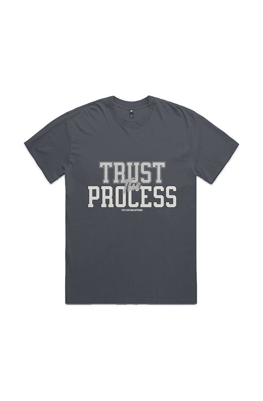 Trust The Process Heavy Faded Tee