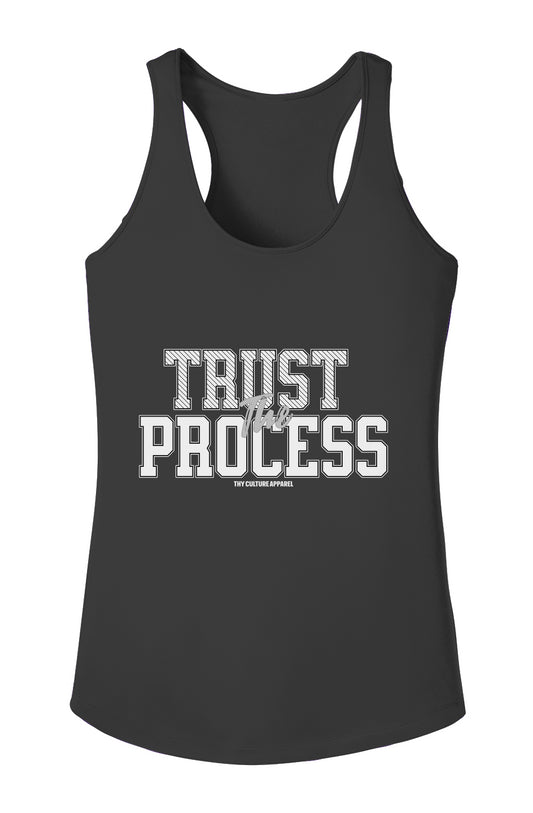 Trust The Process Racerback Tank
